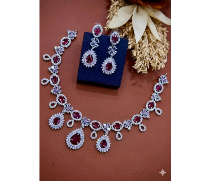 The Scarlet Bloom Necklace Set The Scarlet Bloom Necklace Set